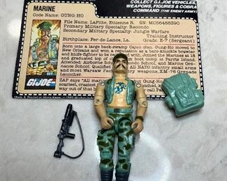 Vintage G.I. Joe action, figure gun ho