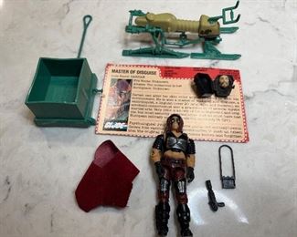 Vintage G.I., Joe action figure Zartan 
