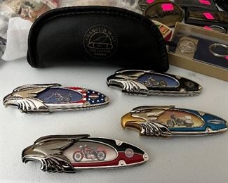 Franklin mint Harley Davidson knives