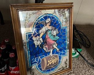 Blatz beer mirror 