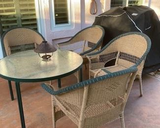 Wicker Patio Set
