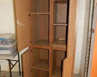 Tall storage cabinet