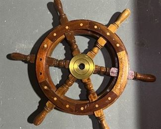 Small Ships Wheel approximately 12’