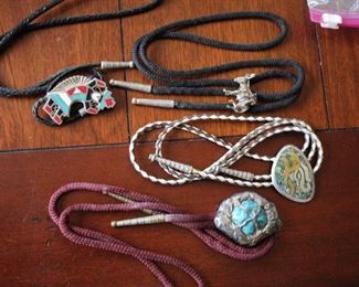 More sterling & turquoise Southwestern jewelry