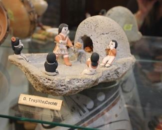 Native American Cochiti storyteller