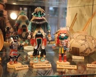 Native American kachina / katsina dolls