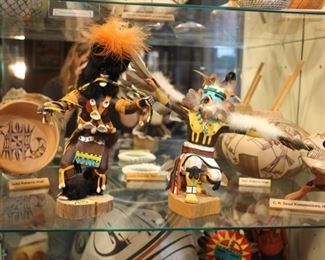 Native American kachina / katsina dolls