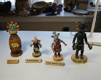 More kachina / katsina dolls