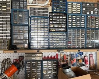 Shed full of tools and machinery 