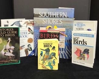 Collection Of Books All About Birds