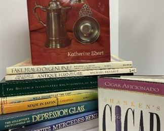 Collector Themed Books Variety Of 9 Books