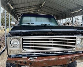1979 Project Chevy Truck. Chevy 350. New rear end, new rear brakes, new fuel tanks. Runs.