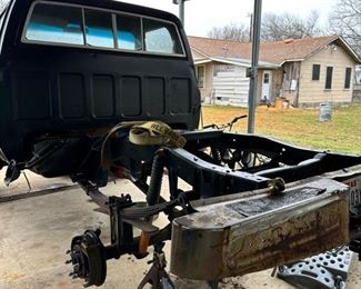 1979 Project Chevy Truck. Runs.