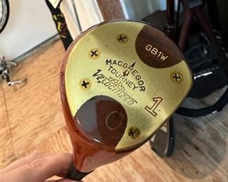 Macgregor Tourney GB1W George Bayer Persimmon Driver