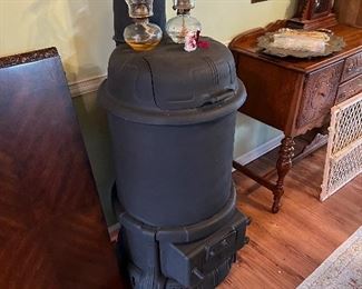 Antique wood stove