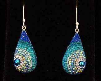Hand Made Sterling Silver Earrings, See Description For More Details
