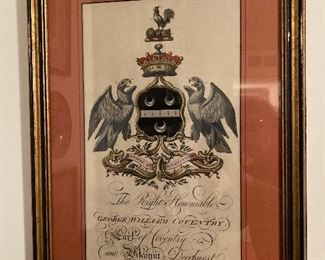 Heraldry certificate