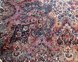 Close up of Karastan rug