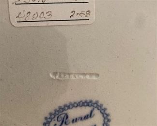 Wedgewood back stamp