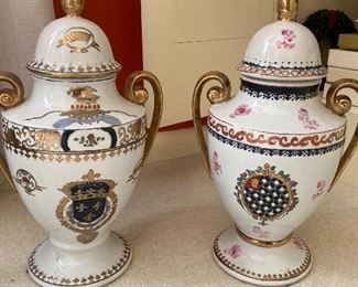 Pair of funeral urns..Very old I believe