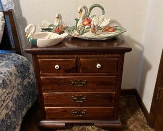 One of a pair of matching nightstands 24w x 17d x 28h