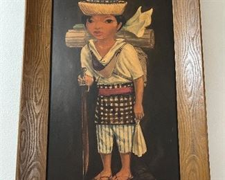 Vintage Boy art print- Phil Paradise