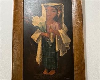 Vintage Girl Art print -Phil Paradise