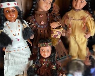 Indian doll collection