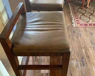 One Of Four Barstools 27" X 28" X 18"