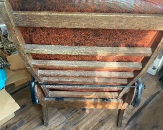 William Morris Restored Recliner in working order 29" X30"