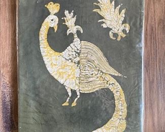 Original Partridge Batique By Florence "Flo Singer"     
 21" X15"