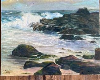 Original Painting Aileen Corning 24" X 20"