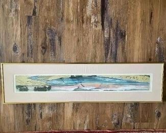 Mitzi Johnson Sunset Picture Framed 88" X 10" X 40"