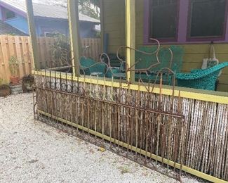 Wrought Iron gate one of two