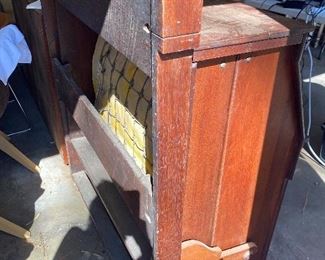 Antique Cabinet Bed, Murphy Bed Twin