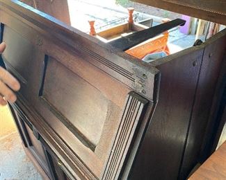Antique Cabinet Bed, Murphy Bed Twin