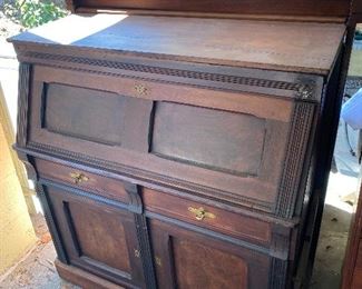 Antique Cabinet Bed, Murphy Bed Twin