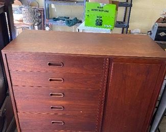 Mid Century Modern 6 Drawer Credenza 38" X 42" X 18