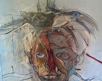 Original Craig Rubadoux Signed  40"X34"