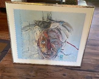 Original Craig Rubadoux Signed  40"X34"