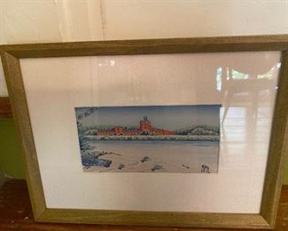 Original watercolor, William Patton Brown- Ritz Carlton Longboat Key