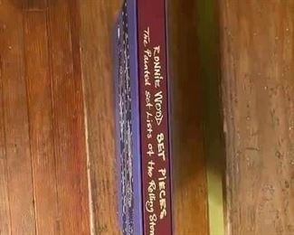 SIGNED-Ronnie Wood Set Pieces The Rolling Stones Set Lists for the Rolling Stones