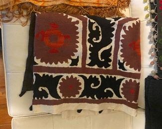 Suzani linen and Uzbekistan covers