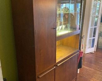 Mid Century Modern Bar Cabinet 69" x 42" x 16"