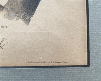 Pair of Audubon Hawk Lithographs 14 X 10   "Coopers Hawk" AND "Goshawk" Drawn and printed by J.J. Audubon, Lithograph printed and colored by J.T. Bowland 