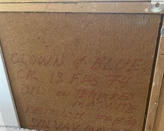 Original Craig Rubadoux Signed  40"X34"