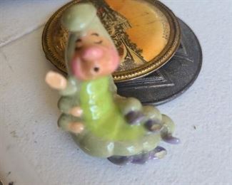 Hagen Renaker Alice in Wonderland Caterpillar 