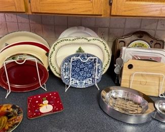 Lots of serving pieces (priced to sell)