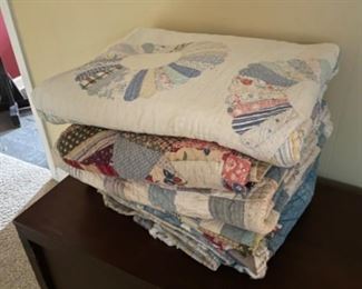These are quilts with “issues”, good for baby quilts, pillows, crafts, etc