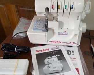 Simplicity serger.  NEW from box